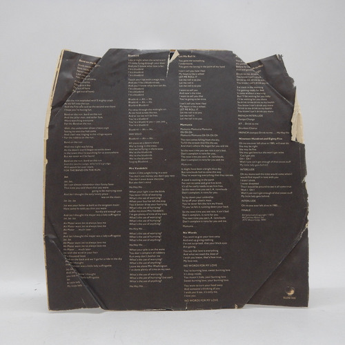 And Of The Run Wings Paul Mccartney 1973 Ca2