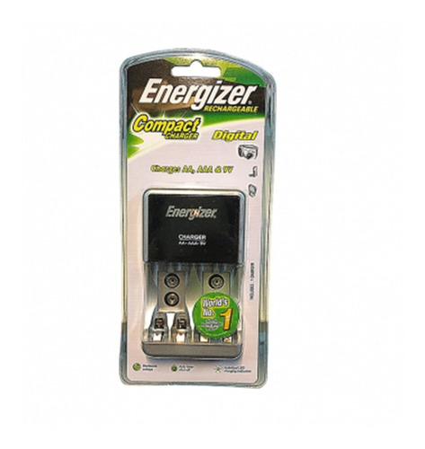 Imagen 1 de 3 de Cargador Universal Pilas Recargable Energizer Aa/aaa/9v Chcc