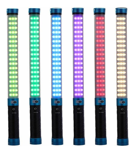 Bastão Led Nicefoto Tc-288 Rgb Wand Light Bi-color Fonte