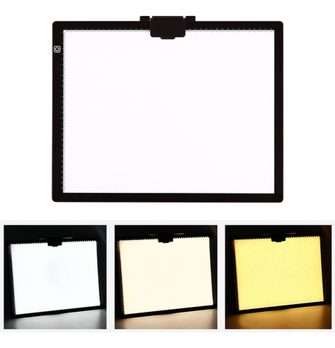 A3 - Panel De Luz De Iluminación Ajustable Usb Mesa De Luz