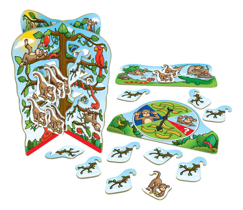 Juego De Estrategia Changos Cheeky Monkeys Orchard Toys