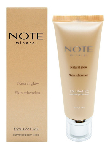 Note Mineral Foundation Base Vegana Maquillaje Rostro X 35ml