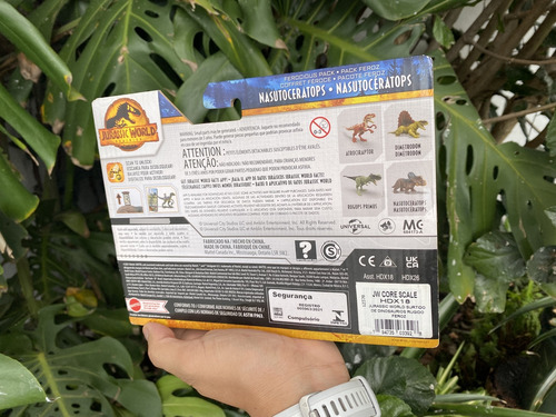 Nasutoceratops Pack Feroz Jurassic World Dominion (Usado)