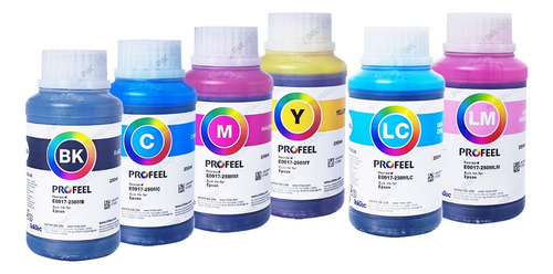Tinta Profeel 250ml Corante E0017 Para Ep L4160 L4260 L4150