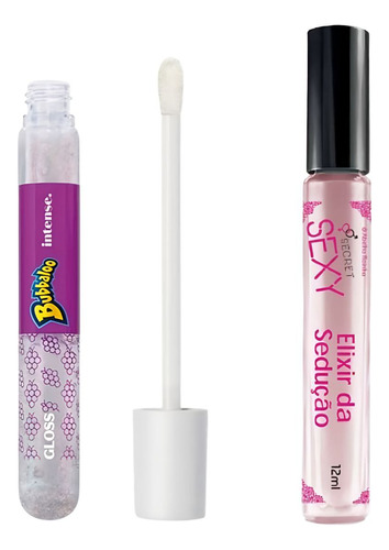 Kit Presente Com Perfume Secret Sexy + Gloss Labial Uva