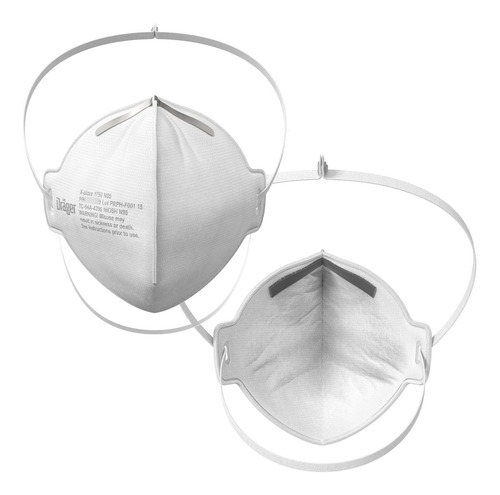 Máscaras Dräger X-plore 1750 C N95 20 Respiradores Niosh Talle