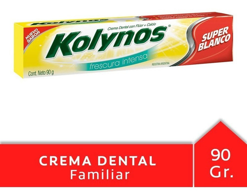 Kolynos Super Blanco Frescura Intensa 90 Gr Tubo
