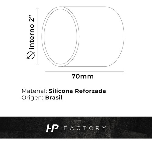 Manguera Silicona Recta 2´ Negro Ftx Fueltech