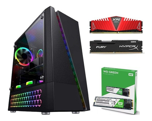 Pc Gamer A12 8870 Apu R7 8gb Ddr4 Ssd M.2 120gb Gab. Gamer