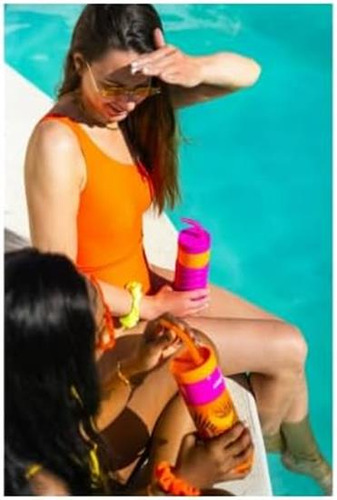Cool Gear Coolgear Retro Hydration Botella Reutilizable Para