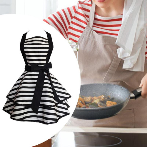 Delantal De Cocina Con Delantal Ajustable Para Hornear Para