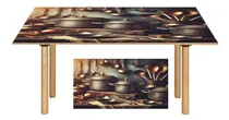 Comprar Vinilo Para Mesa Cucharas Y Cucharones Ollas Y Tapas C1
