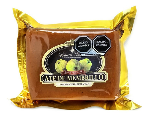 Dulce de ate de membrillo membrillo Dulce Tradicional sin TACC en bolsa 450g