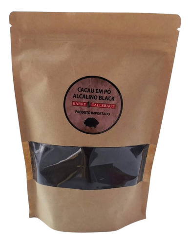 Cacau Em Pó Alcalino Black 300g Barry Callebaut