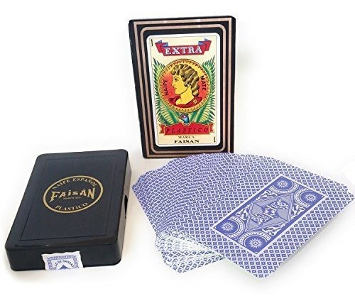 Cartas Mexicanas Naipe Estilo Español Faisan Extra Color Az