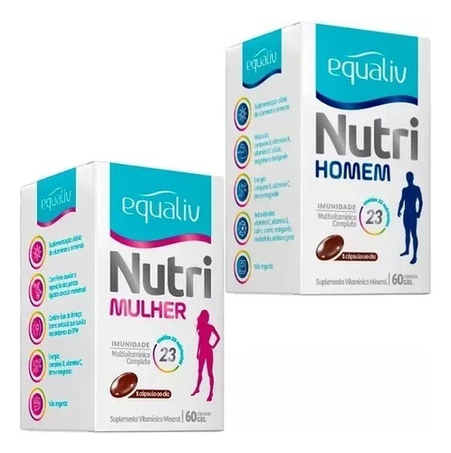 Pack Multivitaminico Hombre + Multivitaminico Mujer