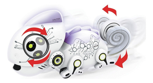 Mascota Robot Camaleon Cambia De Color Luces Gira A Control