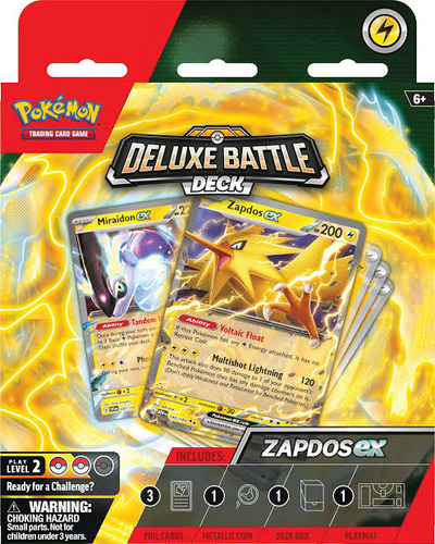 Pokemon Tcg Deluxe Battle Deck Zapdos Ex Español