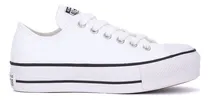 Comprar Tênis Converse Chuck Taylor All Star Platform Ox Brancou002Fpret