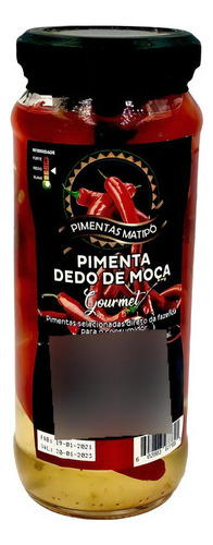 Pimenta De Dedo Natural Matipo Gourmet Conserva 