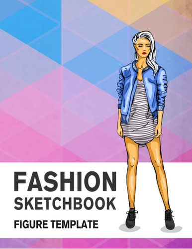 Libro: Fashion Sketchbook Figure Template: 430 Large Female 