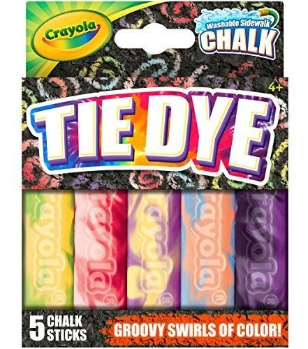 Tizas Crayola Tie Dye 5 Uds.