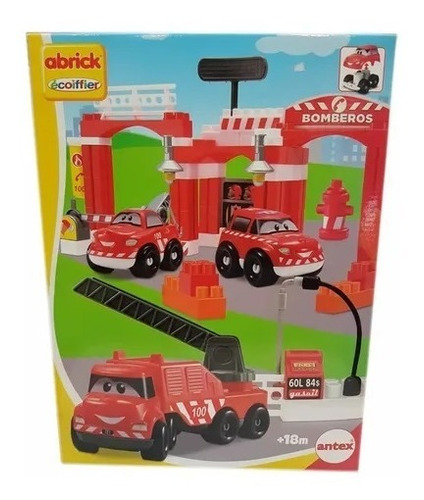 Antex 9044 Estacion De Bomberos Abrick P/ Armar Milouhobbies