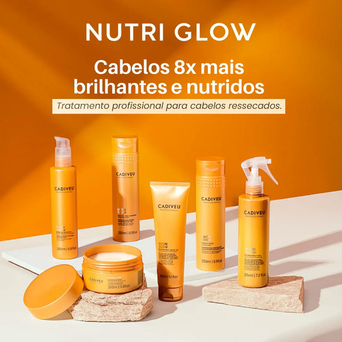 Kit Cadiveu Professional Nutri Glow Sh+cond++máscara