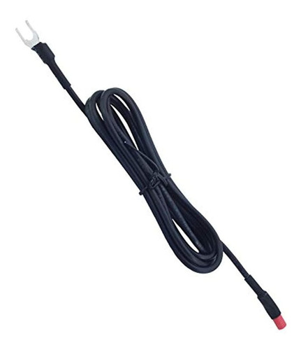 Cable De Conexion A Tierra Para Tecnicas Giradiscos Negro 