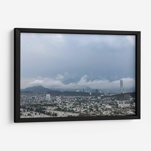 Cuadro Enmarcado Negro Monterrey 60x40, Aimee Wilde