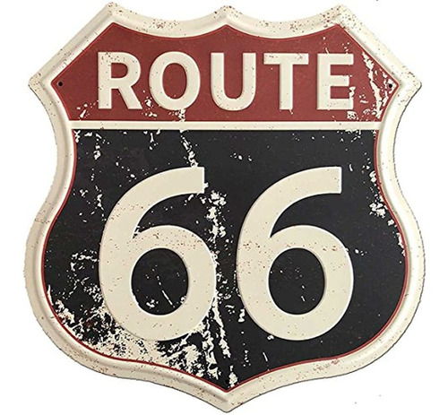 Sudagen Route 66 Signs Vintage Road Signs High Way Metal Tin