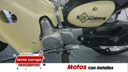 Imagen 10 de 21 de Motomel Go 125 Vintage Aã±o 2016 0km Venta Garage