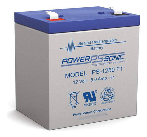 Bateria Sellada 12v 5a Powersonic Ps-1250