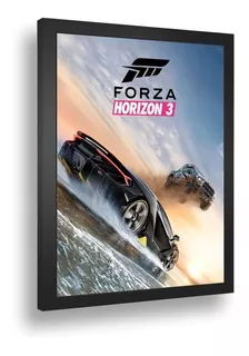 Quadro Decorativo Poste Xbox Forza Horizon 3 Classico A3