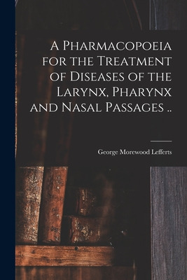 Libro A Pharmacopoeia For The Treatment Of Diseases Of Th...