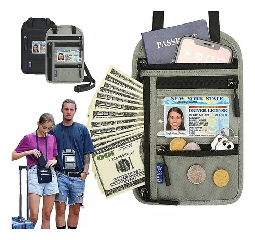 rfid-porta-pasaporte-de-cuello-bolsa-impermeable-de-viaje-mercadolibre