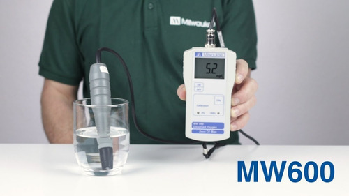 Medidor Oxígeno Disuelto Mw600 Milwaukee 0,1 Mg/l, Precisión