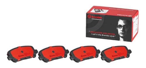 Balatas Traseras Hd Odyssey Touring Elite 2011-2017 Brembo