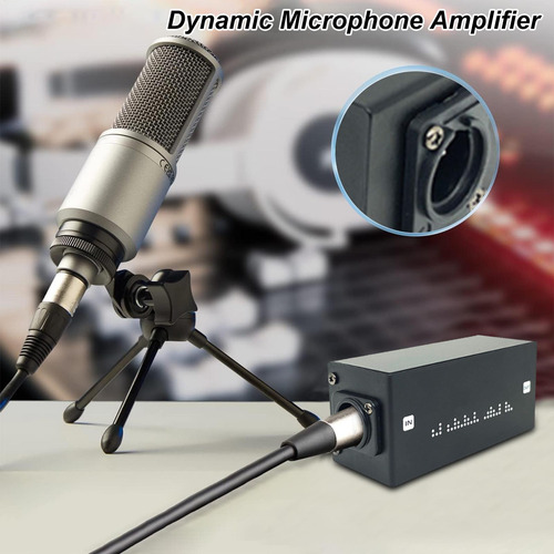 Preamplificador De Micrófono Para Voz Amplificador De Gananc