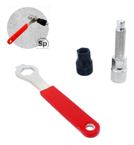 Imagen 1 de 5 de Extractor De Palanca Bielas Multiplicación Eje P/ Bicicleta