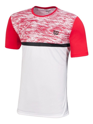 Remera Deportiva Wilson Hombre Tenis Padel Squash