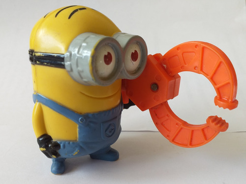 Juguete Minion Con Garra Naranja Mc Donald's 2013