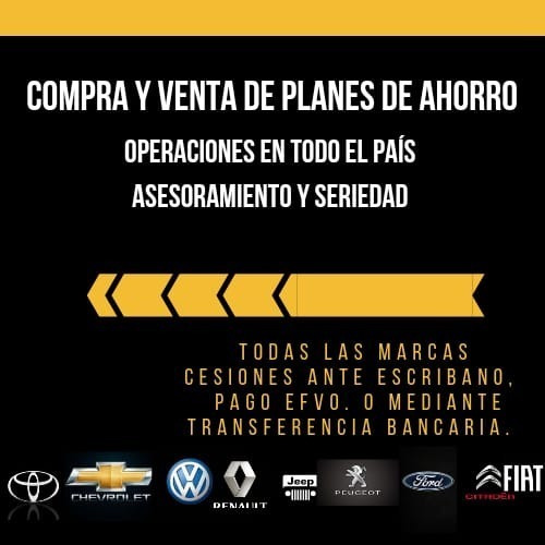 Planes De Ahorro Trabajamos Todas Las Marcas