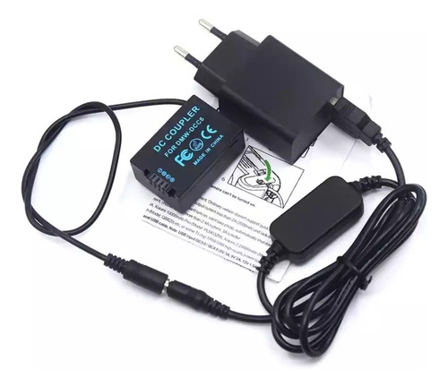 Dcc6 Cargador Usb Batería Falsa Camara Lumix, Ver Modelos
