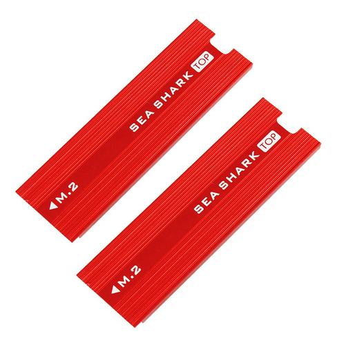 Disipador Térmico De Aluminio De 2 Piezas Para M.2 2280 Ssd