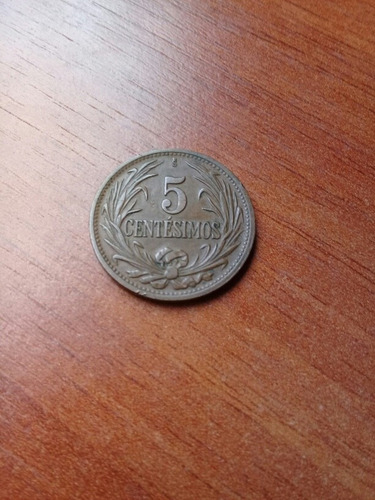 Moneda Uruguay 5 Centésimos 1949 Muy Linda  