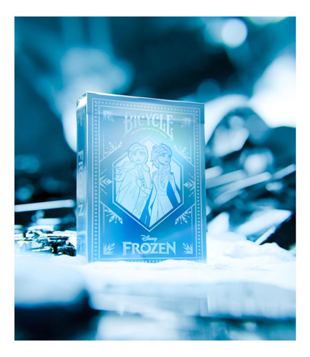 Baraja Bicycle Frozen Reverso Agua Idioma Español