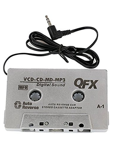 Adaptador Del Cassette Del Coche Qfx A-1