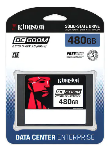 comprar Ssd Kingston 480gb Data Center Dc600m Sata 6 Gb\u002Fs 2,5  3d Nand Interno