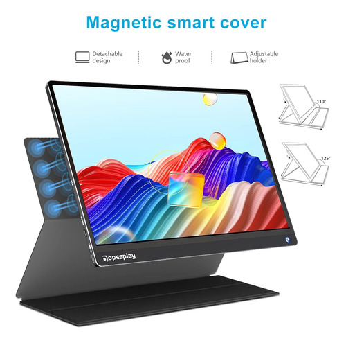 Monitor Portatil 15.6 120hz Full Hd Hdmi Usb C Con Batería !